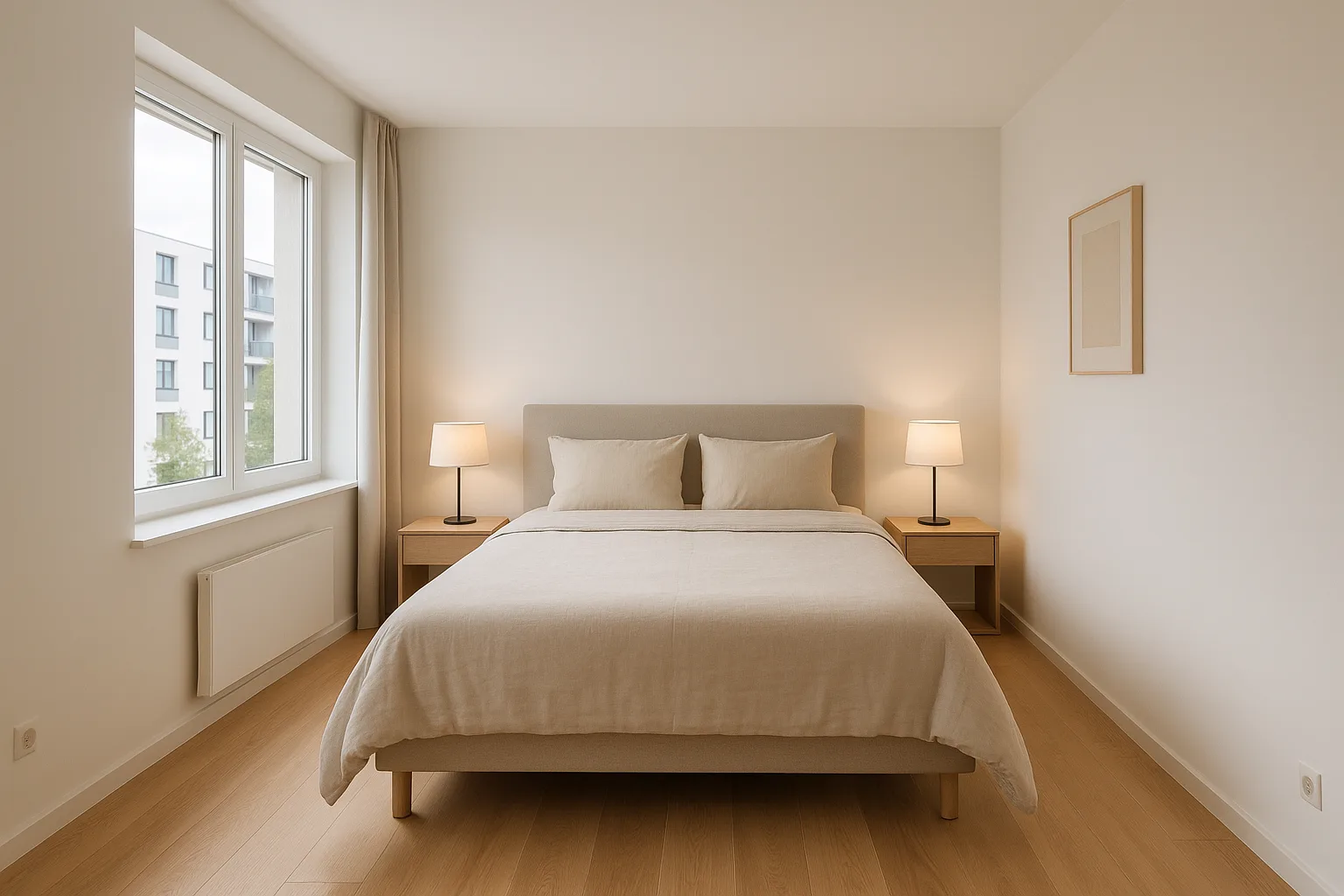 dormitor — imagine ilustrativă, apartament demonstrativ